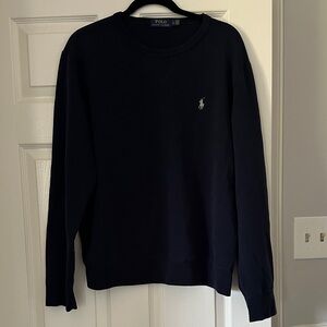Ralph Lauren Men's Navy Crewneck Sweatshirt